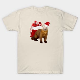 Xmas Pine Marten T-Shirt